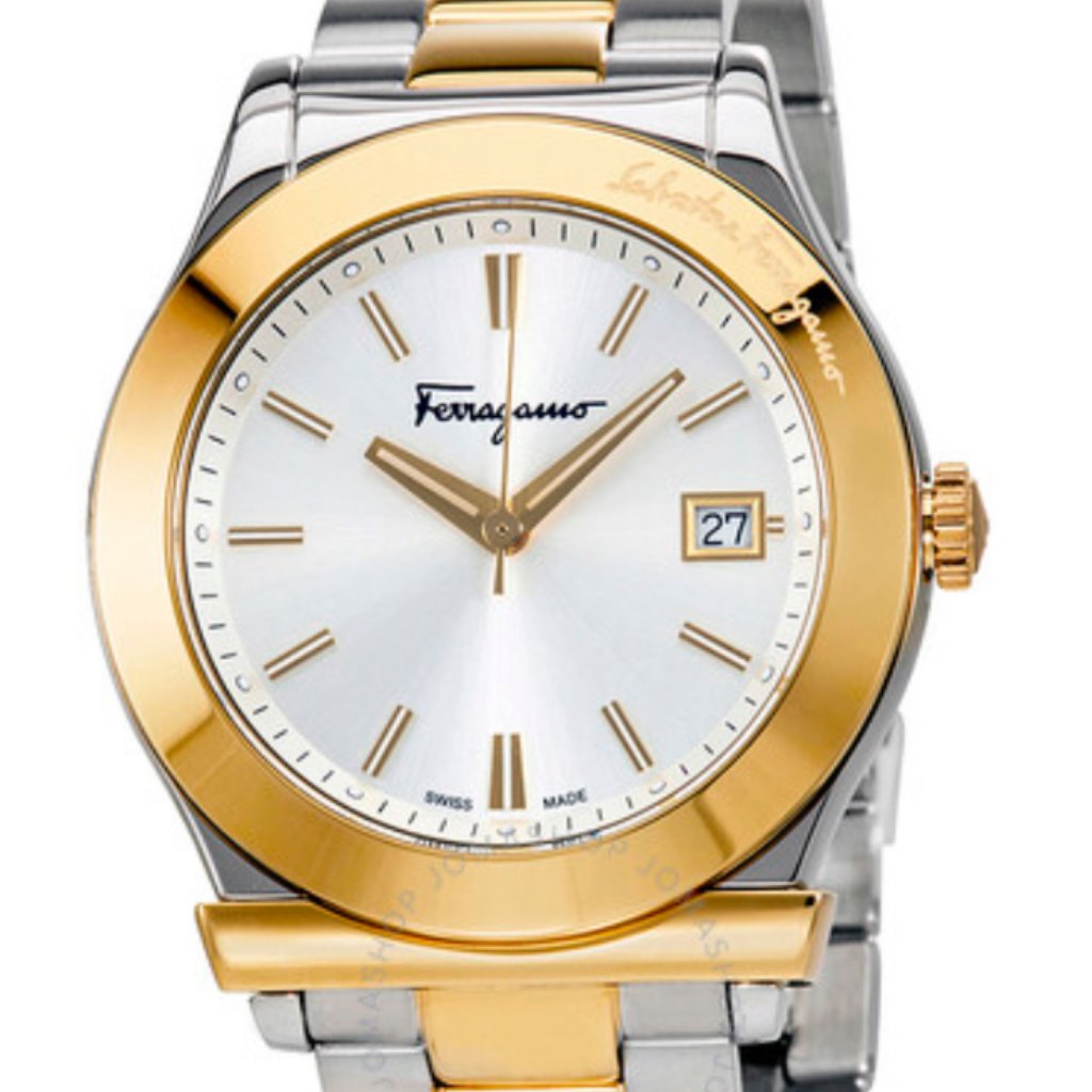 Nib Salvatore Ferragamo Men's Ff3070014 Ferragamo 1898 Watch